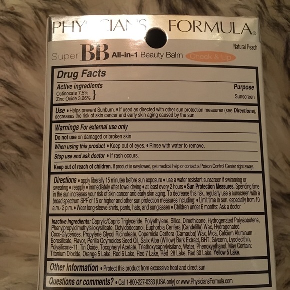 Physicians Formula Super BB Cheek &Lip Beauty Balm - Picture 2 of 2
